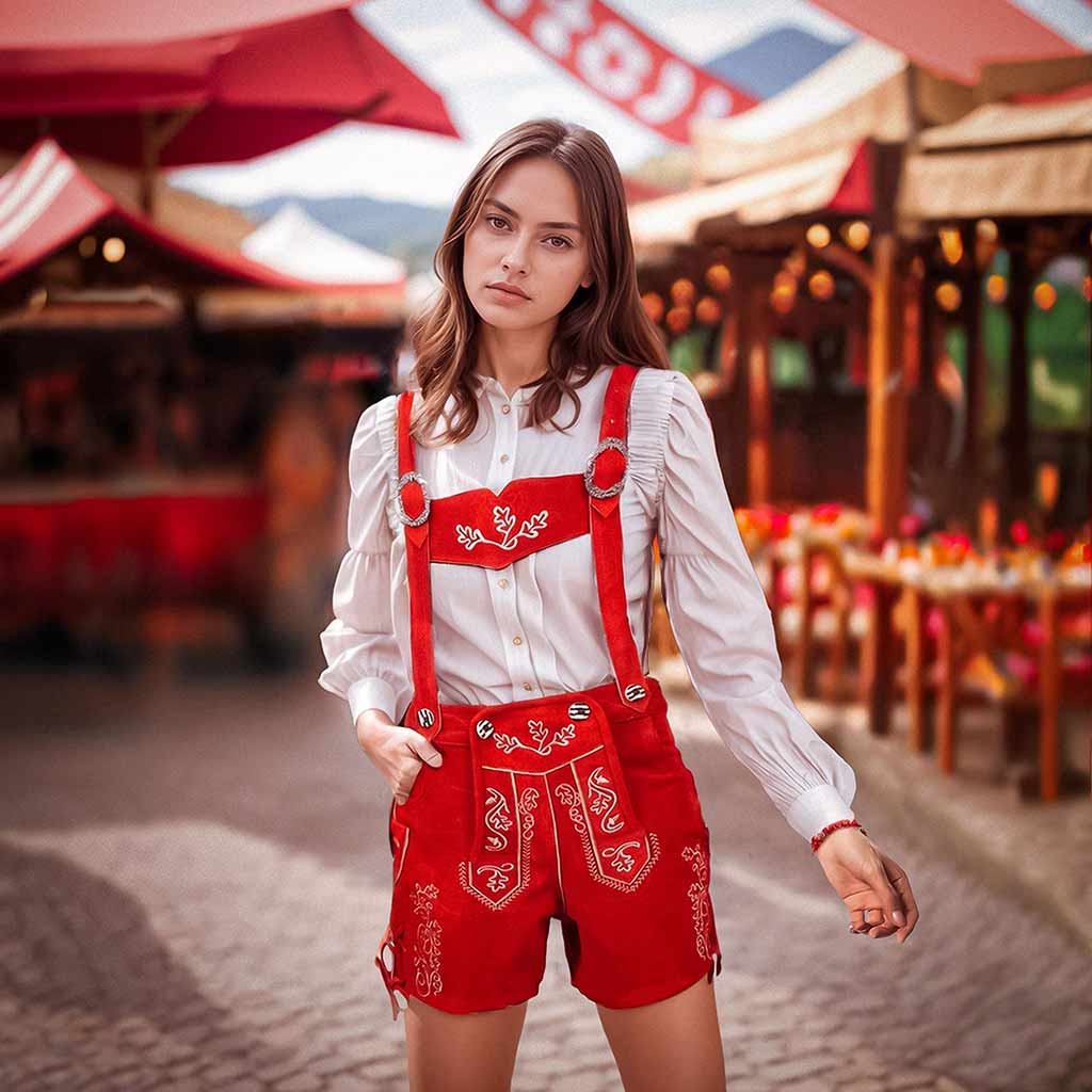 &nbsp;Feature a lifestyle photo of someone wearing Women Lederhosen with a modern blazer, or a Trachten Leather Skirt paired with ankle boots.