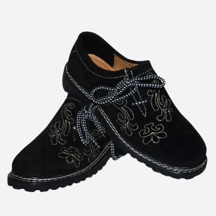 Haferl shoes or leather boots worn with Lederhosen