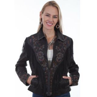 Women's Western Jackets Suede with Embroidered Fringe - Mr Lederhosen