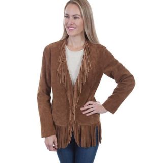 Suede Jackets for Women with Fringe Detail - Mr Lederhosen