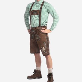 Stylish Dusky Brown Lederhosen for Sale - Lederhosen