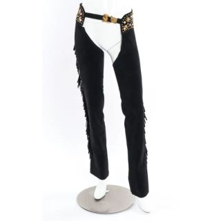 Western Chaps for Women with Rear Fringe - Mr Lederhosen