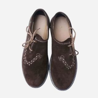 Dark Brown German Lederhosen Shoes  - Mr Lederhosen
