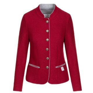 Theresa Red Bavarian Ladies Jacket in Classic Style - Mr Lederhosen