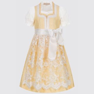 Children’s Yellow Dirndl Zephyra with Blouse