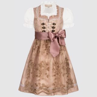 Children’s Rose Pink Dirndl Kailia with Blouse