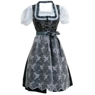 Dirndl Women Silver Moon Night Midi - Mr Lederhosen