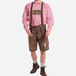 Makara Toned Lederhosen Trousers A Timeless Fashion Statement - Lederhosen